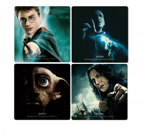 Harry Potter Charaktere Untersetzer 4er Set