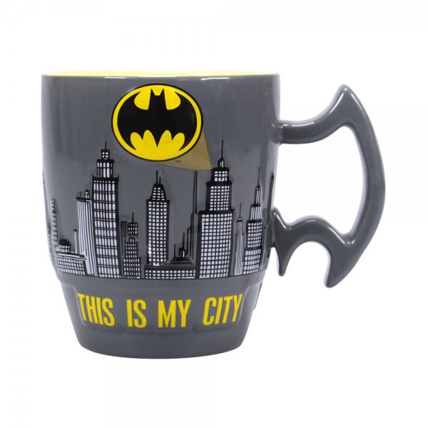 Batman 3d Relief Keramik Tasse