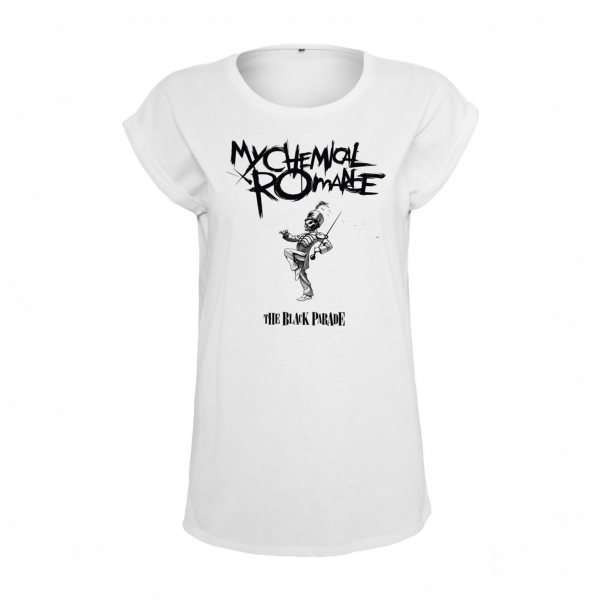 Merchcode My Chemical Romance Logo Damen T-Shirt lizenziert schwarz S - XL