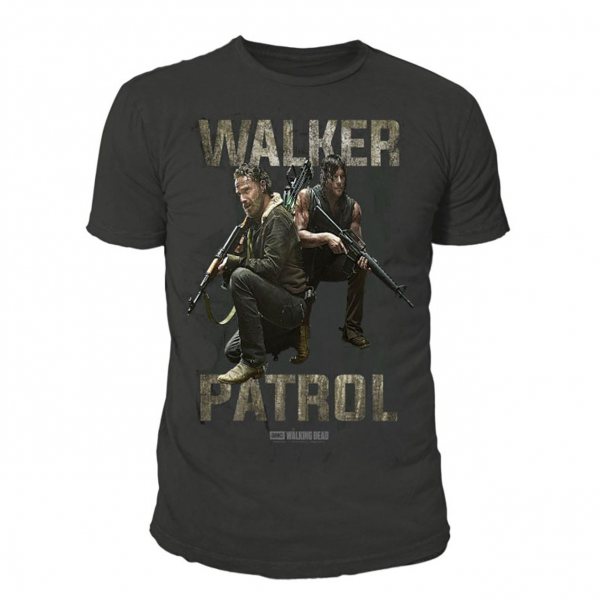 The Walking Dead Walker Patrol Herren T-Shirt Grau