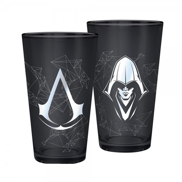 Assassins Creed Trinkglas Logo