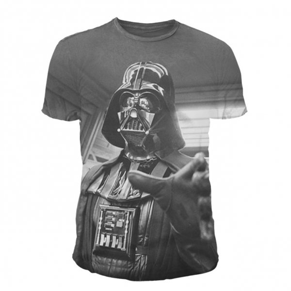 Star Wars Vader Use the Force Herren T-Shirt Grau